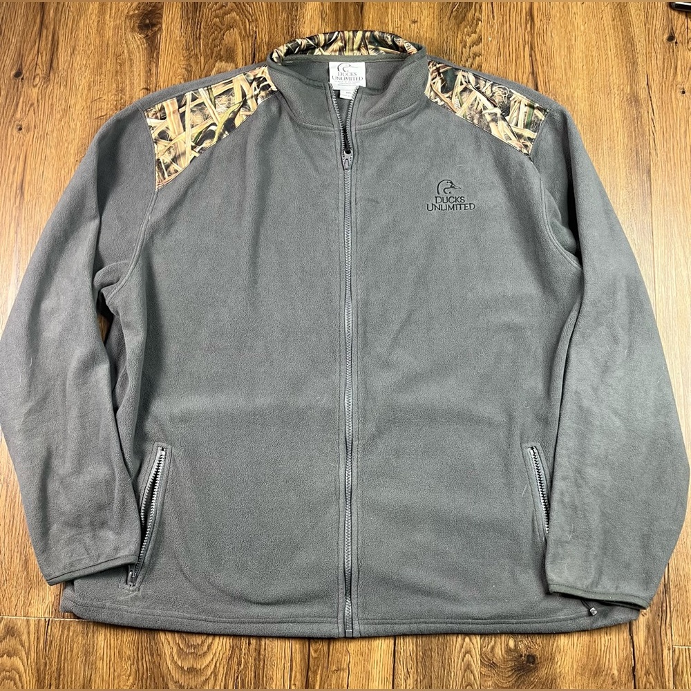 Ducks Unlimited Full Zip Fleece